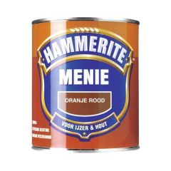 Hammerite menie 2in1 roestwerende grondverf oranje rood - 750 ml.