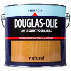 Hermadix douglas-olie naturel - 2,5 liter