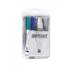 MagPaint Sketchkit 4 markers, cleanerspray en doek