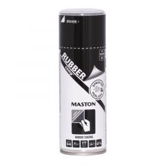 Maston Rubbercomp spray - Mat - Zwart  - 400 ml