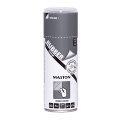 Maston Rubbercomp spray - Mat - Gun Metal Grijs - rubber coating - 400 ml