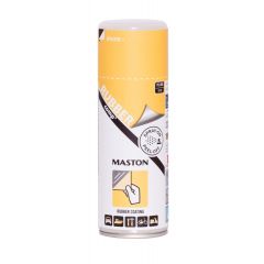 Maston Rubbercomp spray - Zijdeglans - Geel - rubber coating - 400 ml