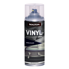 Maston Vinyl Spray - Zijdeglans - Signaalzwart - RAL 9004 - spuitlak - 400 ml
