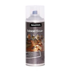 Maston Wood Stain Spray - Hoogglans - Donker Walnoten - Kleurspray voor hout - 400 ml