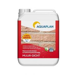Aquaplan Muurdicht - waterafstotende coating - 4 liter + 1 liter gratis