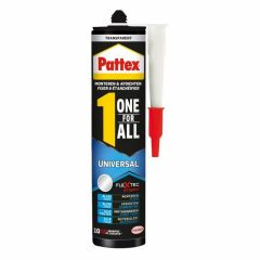 Pattex one for all universal montagekit transparant - 390 gram