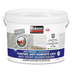 Rubson Anti-Vocht Keldercoating - gebruiksklaar - voor binnen en buiten - 5 liter