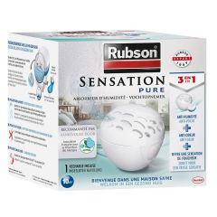 Rubson Sensation toestel - vochtopnemer - bestrijdt geuren - ruimtes tot 10 m²