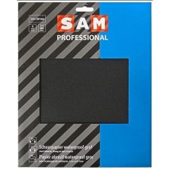 SAM professional schuurpapier waterproof grof - 5 stuks