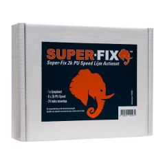 Super-Fix actieset - 2K lijmpistool - 6 x 2K PU Speed 50 ml - 24 mixertips