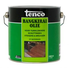 Tenco bangkirai olie - 2,5 liter