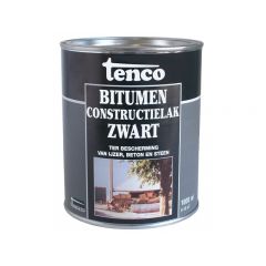 Tenco bitumen constructielak zwart - 2,5 liter