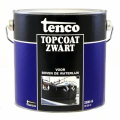Tenco topcoat zwart - 2,5 liter