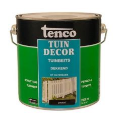 Tenco tuindecor / douglas beits dekkend zwart - 2,5 liter