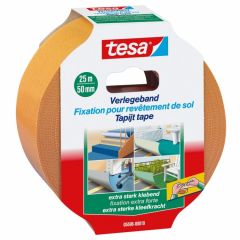 Tesa tapijttape extra sterk - 25 m x 50 mm.