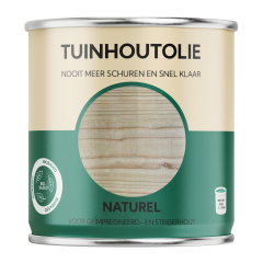Tuinhoutolie - naturel - voor geïmpregneerd tuinhout - biobased - 750 ml