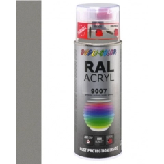 Dupli-Color acryl hoogglans RAL 9007 grijs-aluminiumkleurig - 400 ml.