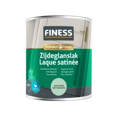 Finess Zijdeglanslak waterbasis - Lente groen - 750 ml.