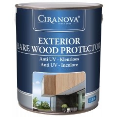 Ciranova Exterior Bare Wood Protector - Kleurloos - Houtbeschermer - 2,5 liter
