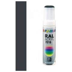 Dupli-Color acryl lakstift RAL 7016 - 12 ml.