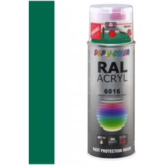 Dupli-Color acryllak hoogglans RAL 6016 turquoise groen - 400 ml