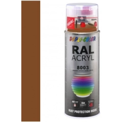 Dupli-Color acryllak hoogglans RAL 8003 leem bruin - 400 ml