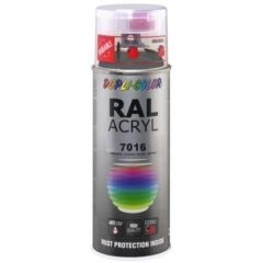 Dupli-Color acryllak zijdeglans RAL 7016 antracietgrijs - 400 ml.