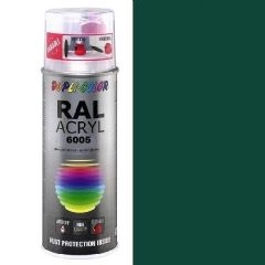 Dupli-Color acryl hoogglans RAL 6005 mosgroen - 400 ml.