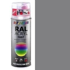 Dupli-Color acryl hoogglans RAL 7037 stofgrijs - 400 ml.