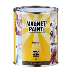 Magpaint magneetverf donkergrijs - 1 liter