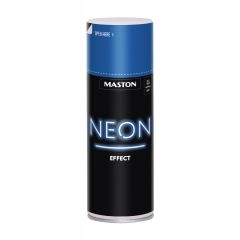 Maston Neon Effect spuitverf - blauw - decoratieve spuitlak - 400 ml