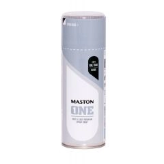 Maston ONE - spuitlak - hoogglans - venstergrijs (RAL 7040) - 400 ml