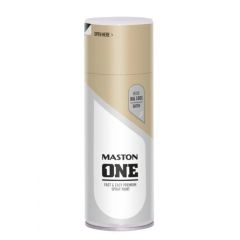 Maston ONE - spuitlak - zijdeglans - beige (RAL 1001) - 400 ml