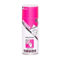 Maston Rubbercomp spray - Mat - Neon rood - rubber coating - 400 ml