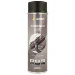 Motip Afdichtingsspray - Sealing Spray - dicht kleine lekken en barsten - zwart - 500 ml