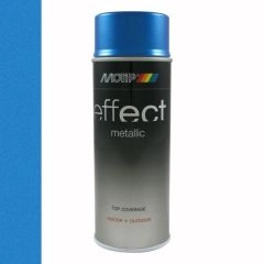 Motip/Dupli-Color deco effect metallic lak blauw - 400 ml.