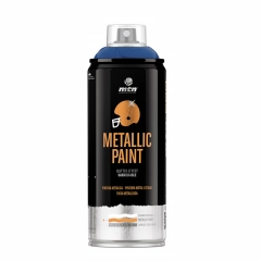 MTN metallic spuitverf - Donkerblauw - Decoratief - 400ml