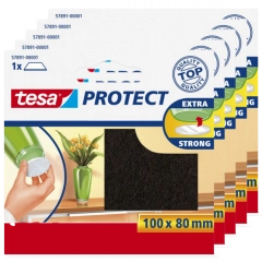 Tesa protect vilt bruin - 100 x 80 mm.